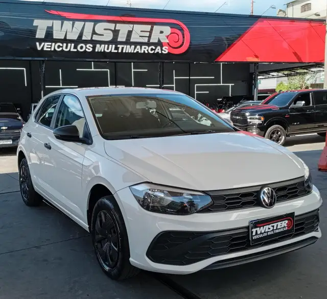 Carro Volkswagen Polo 2024 Track 1.0 Flex 12V 5p
