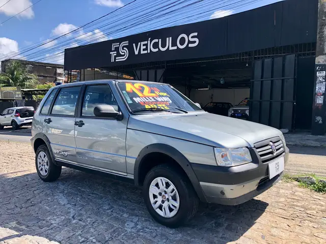 Carro Fiat Uno Mille 2012 Fire Economy Way 1.0 (Flex) 4p