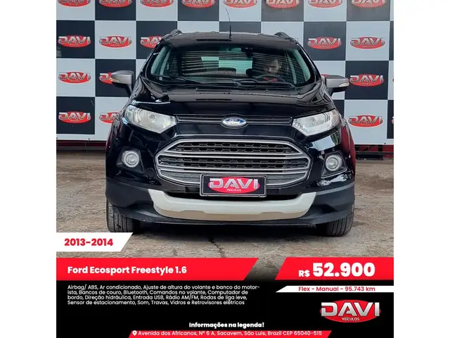 Carro Ford EcoSport 2014 Ecosport Freestyle Plus 1.6 16V (Flex)