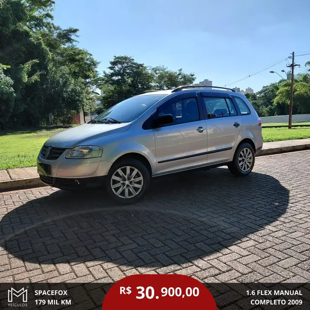Carro Volkswagen SpaceFox 2009 1.6 8V (Flex)