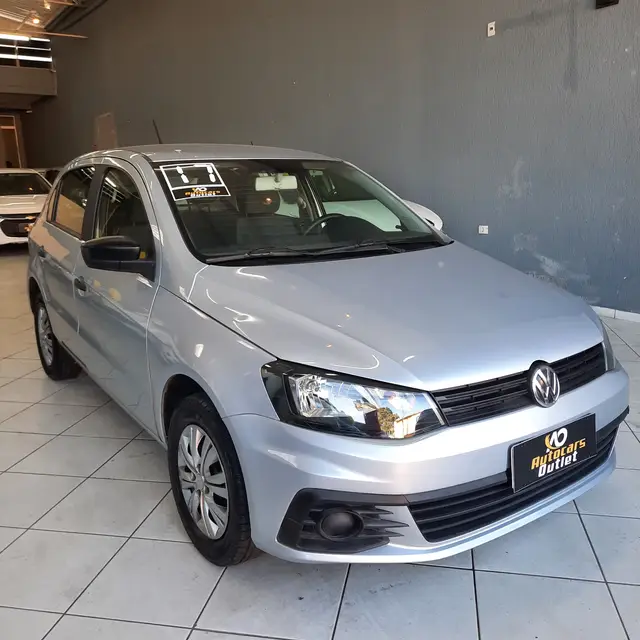 Carro Volkswagen Gol 2017 1.0 MPI Trendline (Flex) 2p