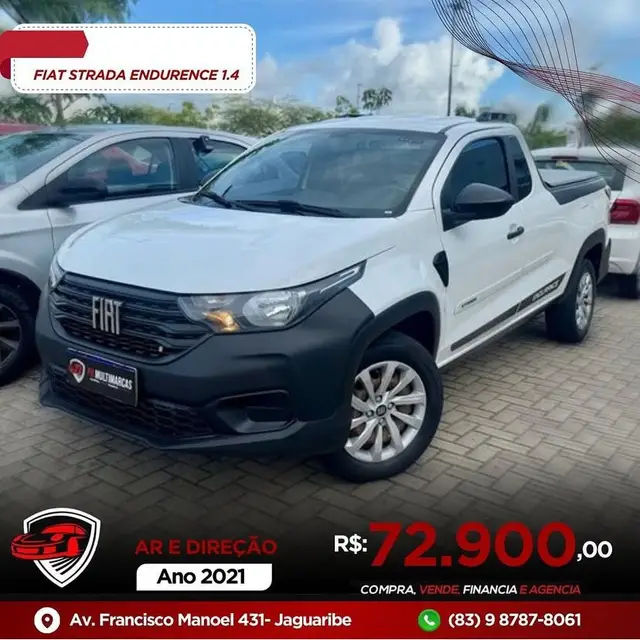 Carro Fiat Strada 2021 Endurance 1.4 CS (Flex)