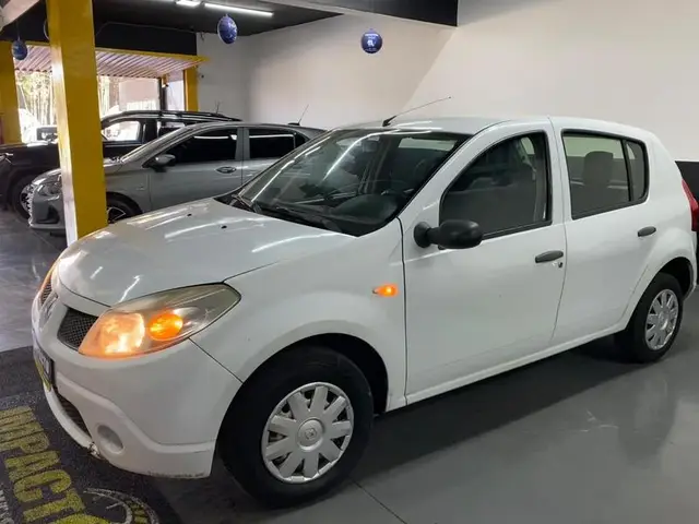 Carro Renault Sandero 2009 Authentique 1.0 16V (flex)