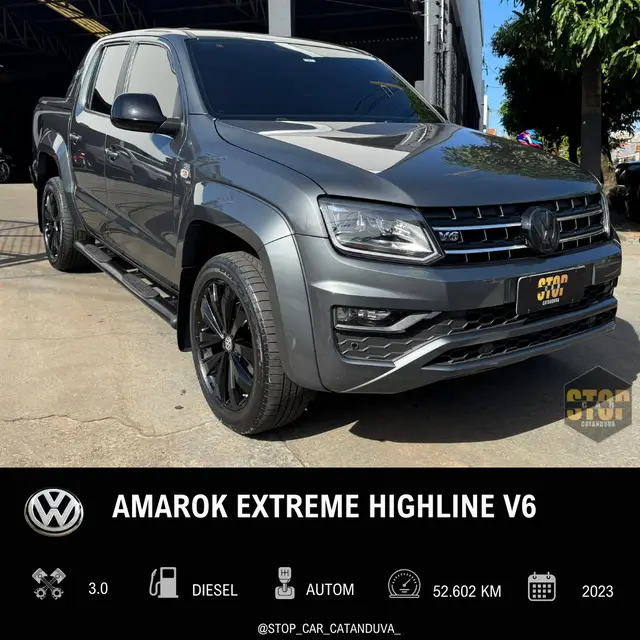 Carro Volkswagen Amarok 2023 Extreme 3.0 CD 4x4 TDi (Aut)