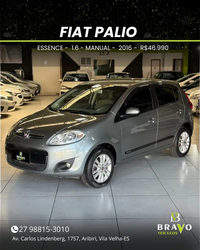 Carro Fiat Palio 2016 Essence 1.6 16V (Flex)