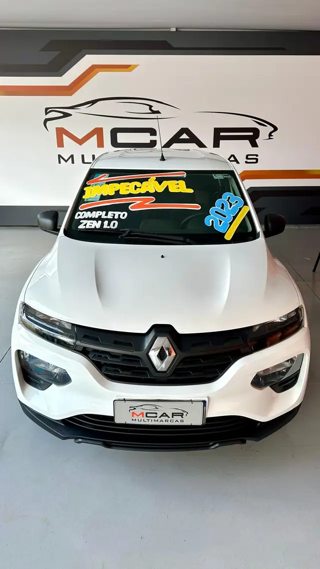 Carro Renault Kwid 2023 Zen 1.0 12v SCe (Flex)