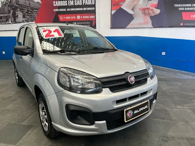Carro Fiat Uno 2021 Attractive 1.0