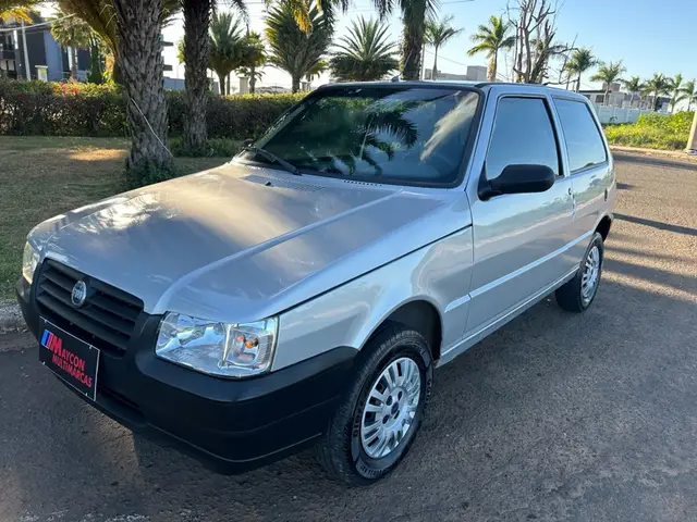 Carro Fiat Uno Mille 2008 Fire 1.0 (Flex)