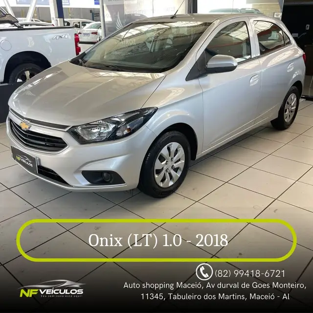 Carro Chevrolet Onix 2018 1.0 LT SPE/4