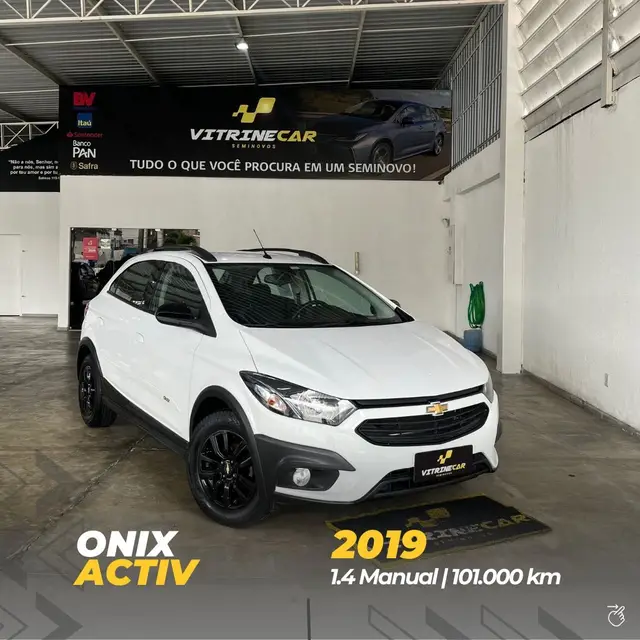 Carro Chevrolet Onix 2019 1.4 Activ SPE/4