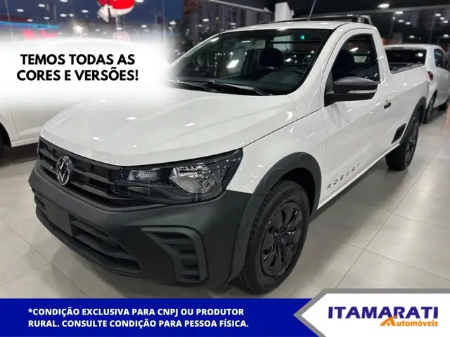 Carro Volkswagen Saveiro 2026 Robust Total Flex CS