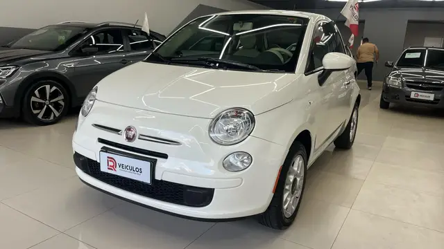 Carro Fiat 500 2014 Cult Dualogic 1.4 Evo (Flex)