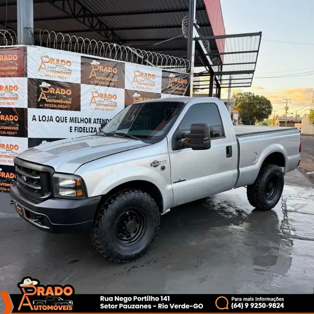 Carro Ford F-250 2004 F250 XLT 4.2 Turbo (Cab Simples)