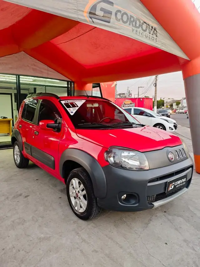 Carro Fiat Uno 2011 Way Celeb. 1.4 8V (Flex) 4p