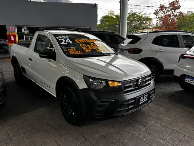Carro Volkswagen Saveiro 2024 Robust Total Flex 16V