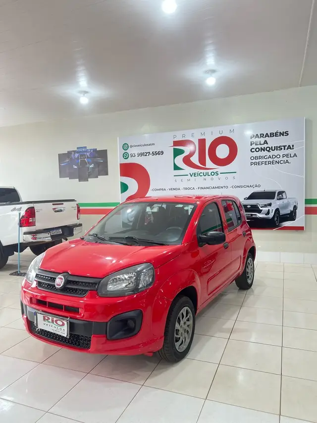 Carro Fiat Uno 2020 Attractive 1.0 8V (Flex) 4p