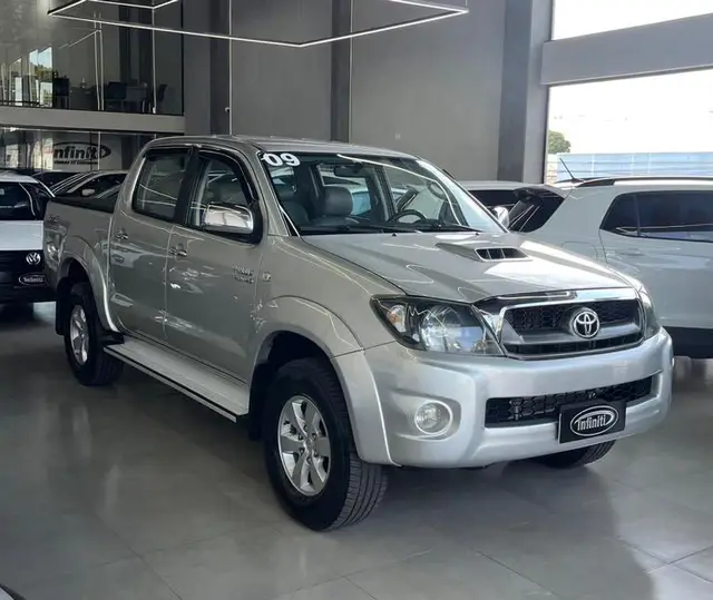 Carro Toyota Hilux Cabine Dupla 2009 Hilux SRV 4X4 3.0 (cab dupla) (aut)