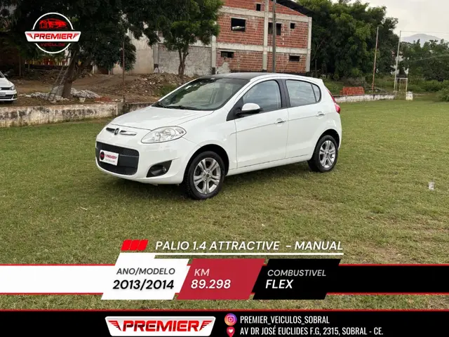 Carro Fiat Palio Weekend 2014 Attractive 1.4 8V (Flex)