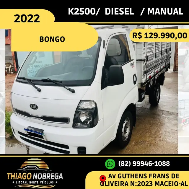 Carro Kia Bongo 2022 K-2500 2.5 Turbo
