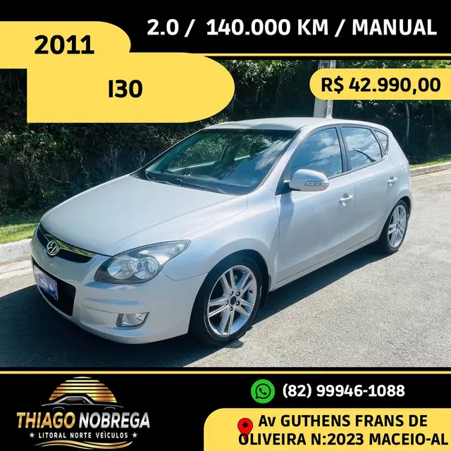 Carro Hyundai i30 2011 GLS 2.0 16V