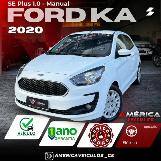 Carro Ford Ka 2020 1.0 SE (Flex)