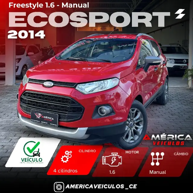 Carro Ford EcoSport 2014 Ecosport Freestyle 1.6 16V (Flex)