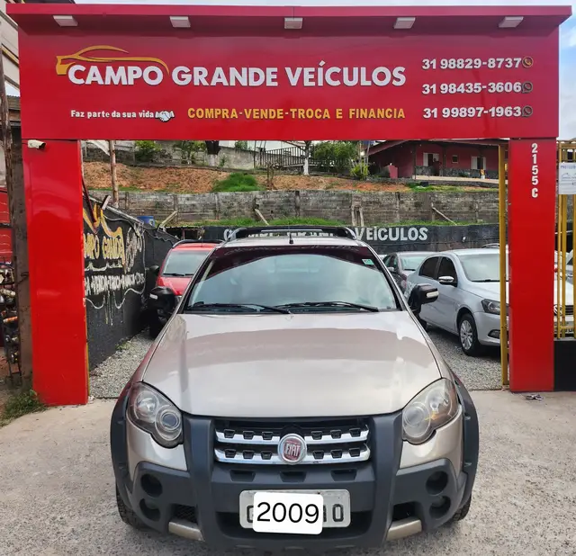 Carro Fiat Strada 2009 Adventure 1.8 8V (Flex) (Cabine Dupla)