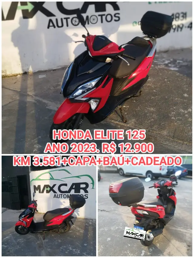 Carro Honda Elite 125 2023 CBS