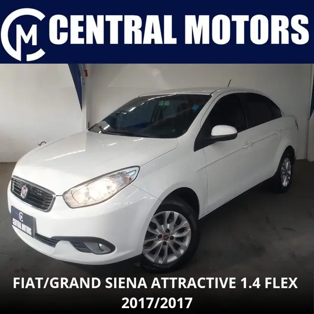 Carro Fiat Grand Siena 2017 Evo Attractive 1.4 8V (Flex)