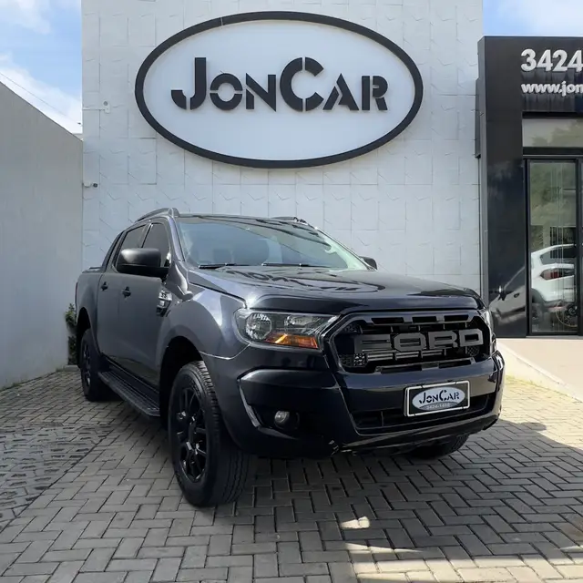 Carro Ford Ranger Cabine Dupla 2022 Black 2.2 4x2 CD Diesel Aut.