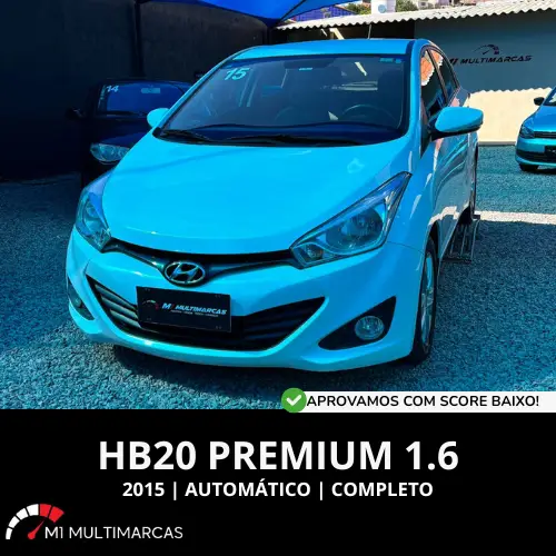 Carro Hyundai HB20 2015 1.6 Premium (Aut) (Flex)