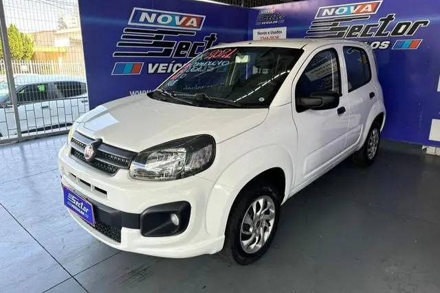 Carro Fiat Uno 2021 Attractive 1.0