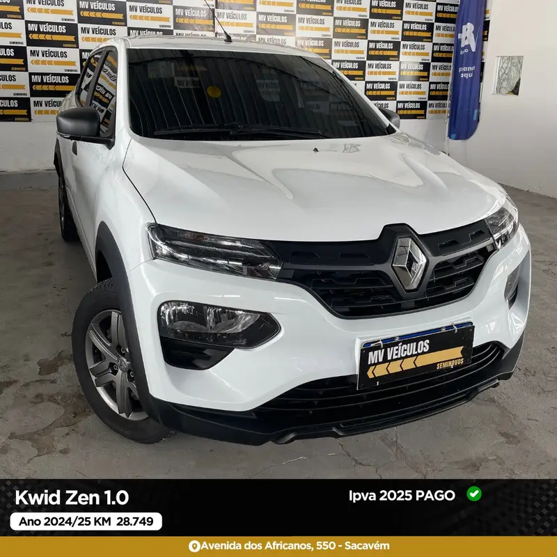 Renault Kwid Zen 1.0 12v SCe (Flex)