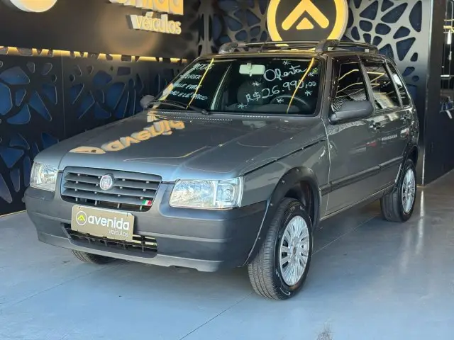 Carro Fiat Uno Mille 2008 Fire 1.0 (Flex) 4P