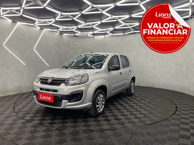 Carro Fiat Uno 2021 Attractive 1.0