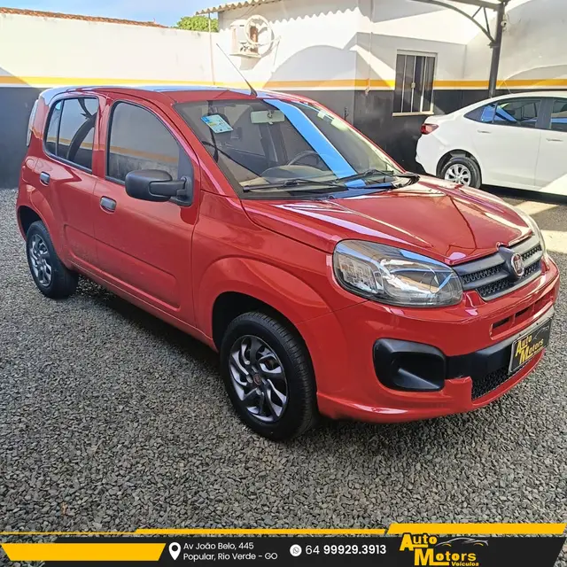 Carro Fiat Uno 2019 Attractive 1.0 8V (Flex) 4p