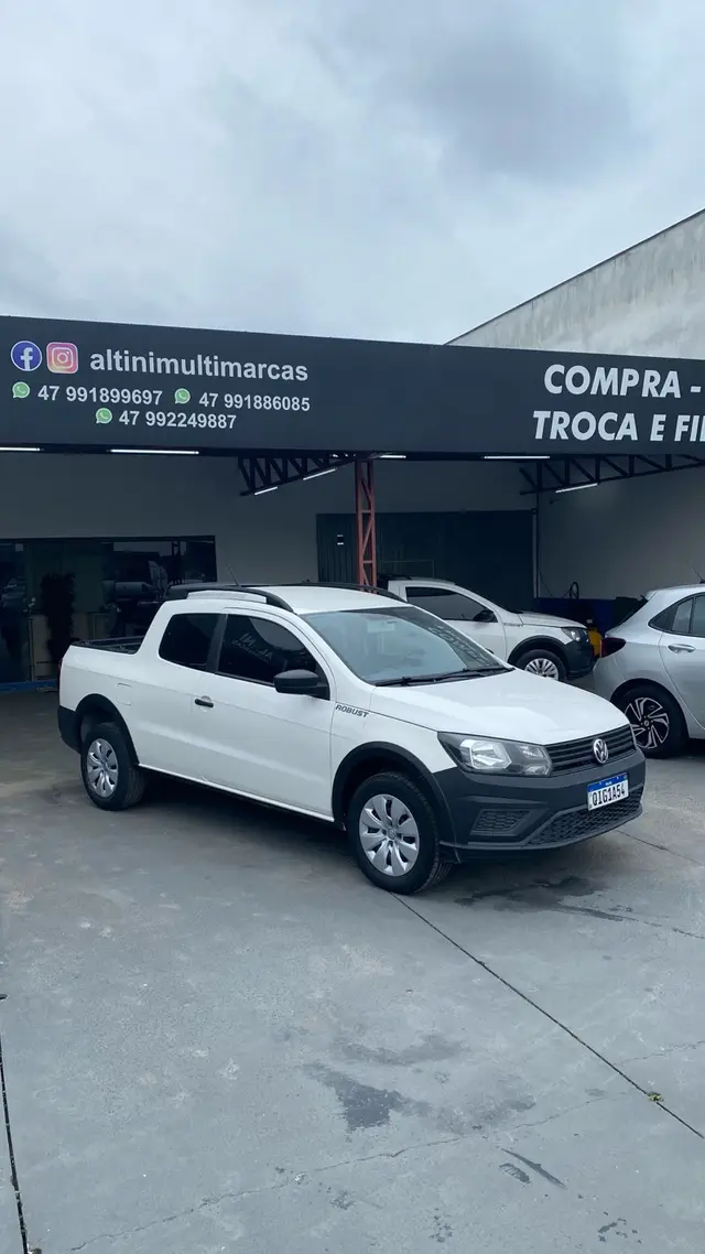 Carro Volkswagen Saveiro 2018 Robust 1.6 MSI CS (Flex)