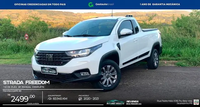 Carro Fiat Strada 2021 Freedom 1.3 CS (Flex)