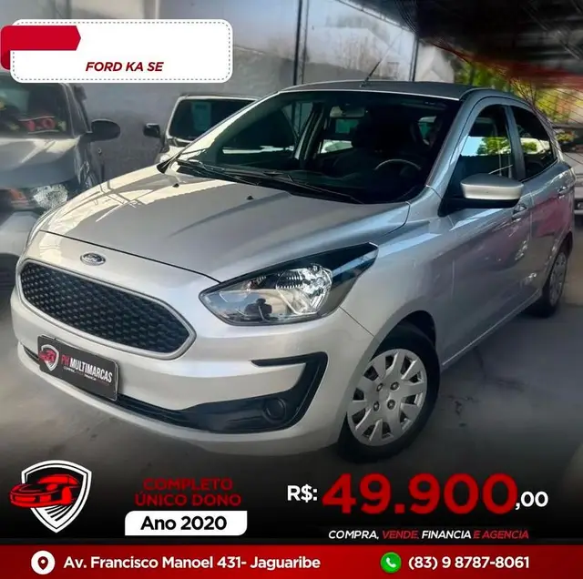 Carro Ford Ka 2020 1.0 SE (Flex)