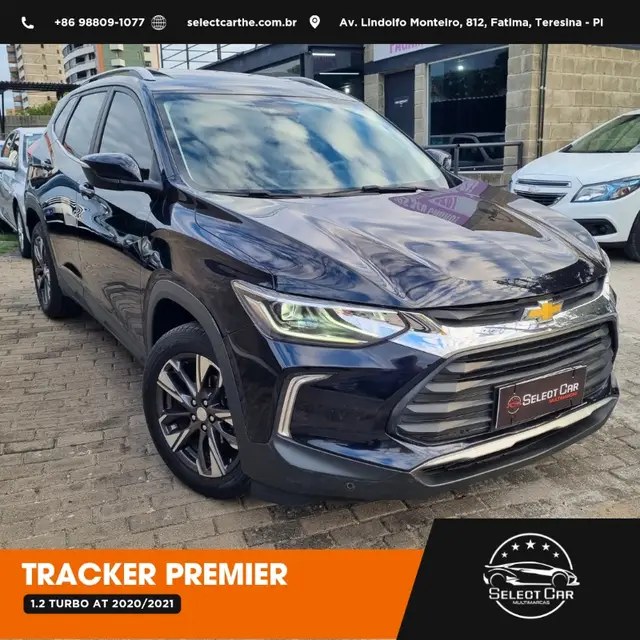 Carro Chevrolet Tracker 2021 Premier 1.2 Turbo (Aut) (Flex)