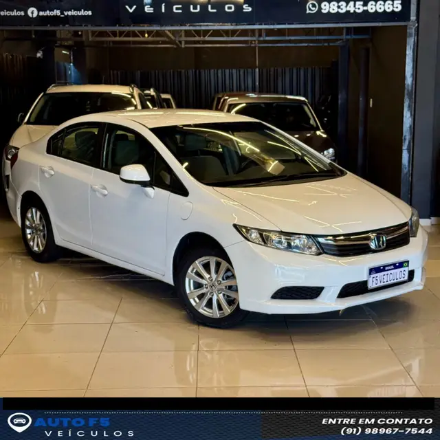 Carro Honda Civic 2014 New  LXS 1.8 16V i-VTEC (Aut) (Flex)
