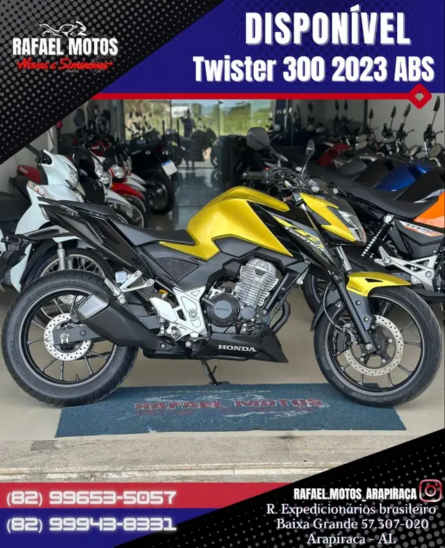 Carro Honda CB 300F Twister 2023 Standard