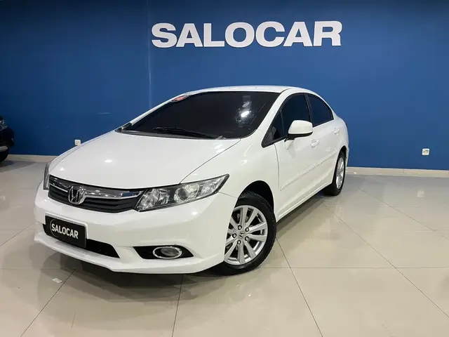 Carro Honda Civic 2014 New  LXS 1.8 16V i-VTEC (Flex)
