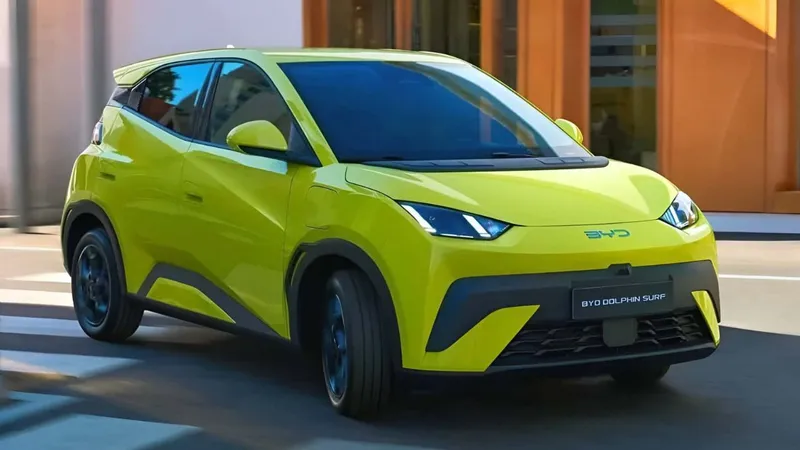 BYD Dolphin Mini estreia na Europa com potência de Taos e nome de esporte