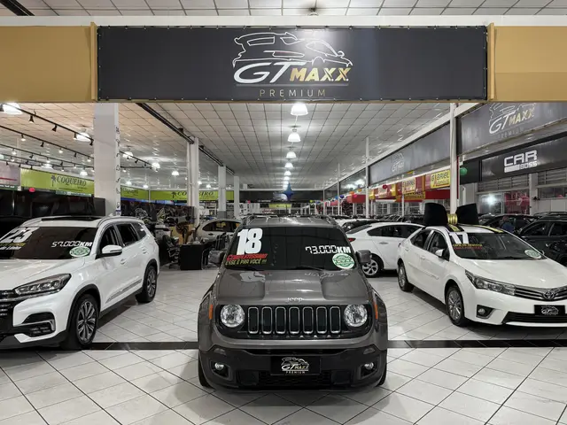 Carro Jeep Renegade 2018 Longitude Teto 1.8 (Aut) (Flex)