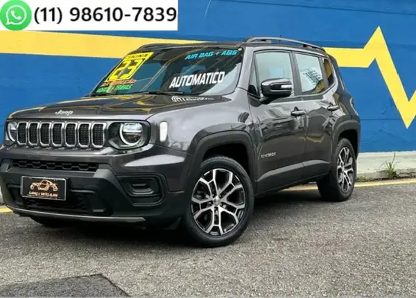 Carro Jeep Renegade 2023 Longitude T270 1.3 Turbo 4x2