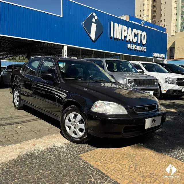 Carro Honda Civic 1998 Sedan LX 1.6 16V