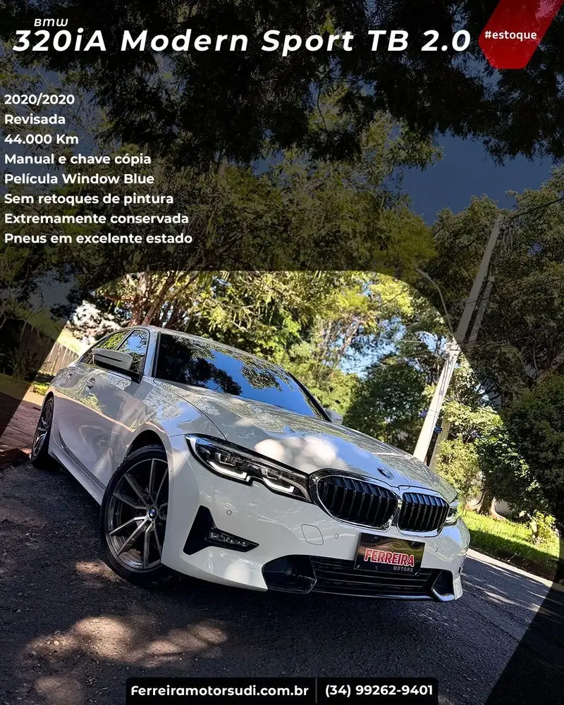 BMW 320i 2.0 320i Sport Turbo AT
