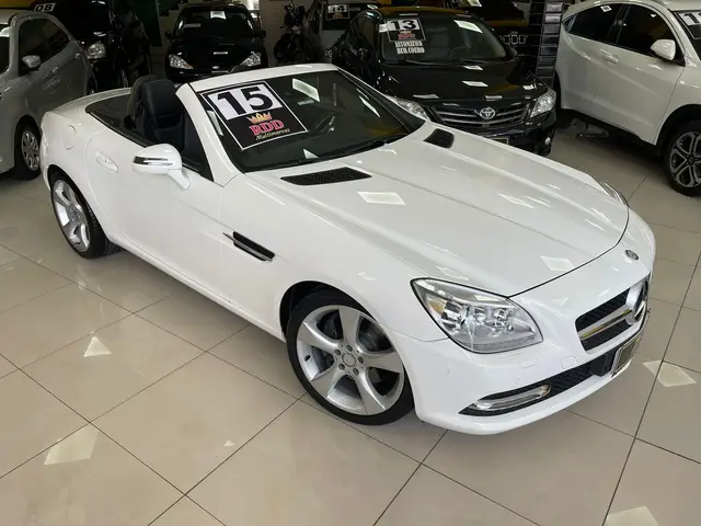 Carro Mercedes-Benz Classe SLK 2015 SLK 250 1.8 CGI Turbo
