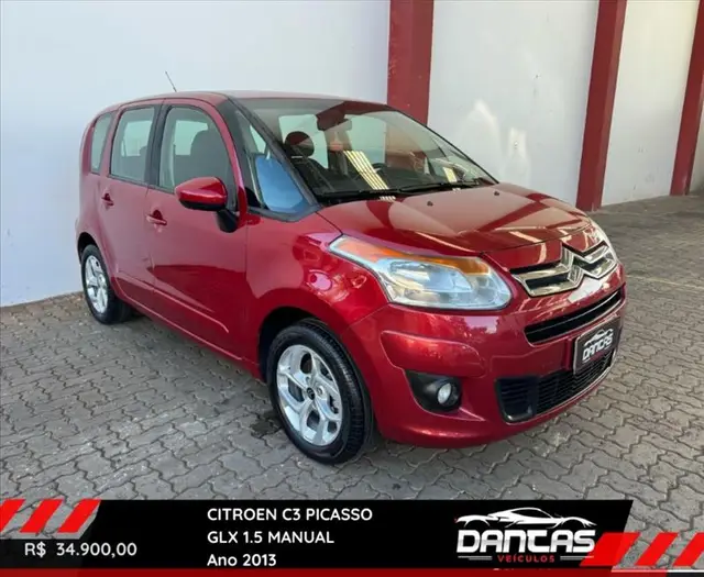 Carro Citroën C3 Picasso 2013 GLX 1.5 Flex 8V 5p Mec.